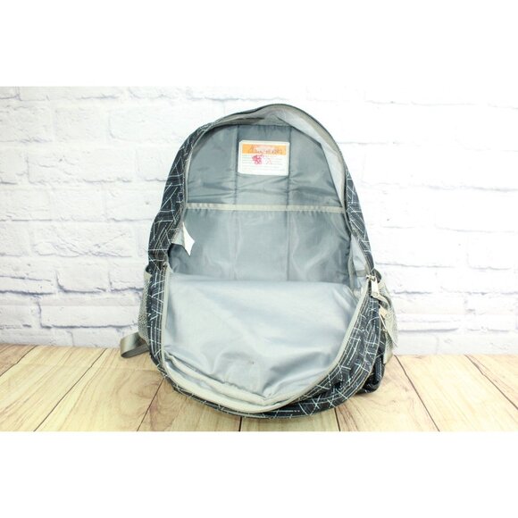LL Bean Unisex Adult Deluxe Book Pack 37L School Camp Backpack Black Print
